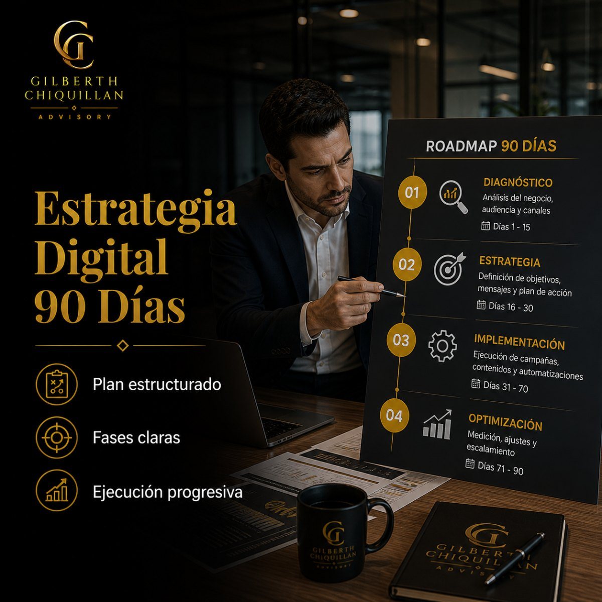 Estrategia institucional con ejecución real