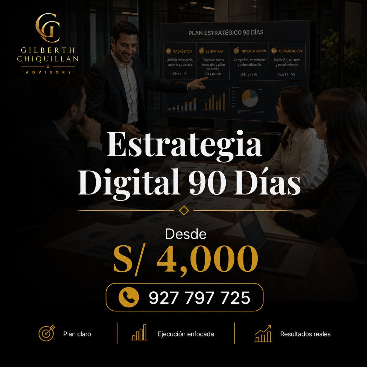 Estrategia institucional con ejecución real