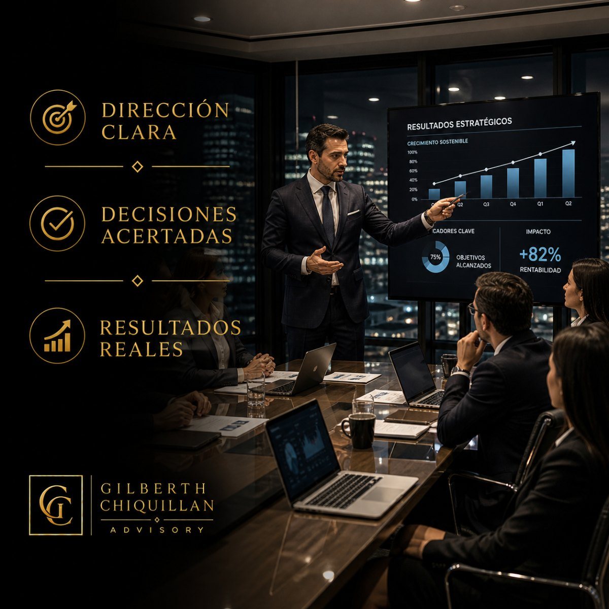 Liderazgo ejecutivo para transformación institucional